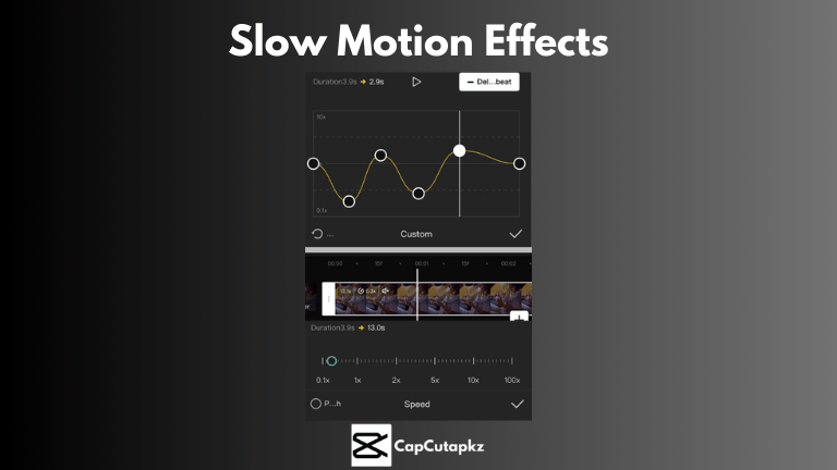 Slow Motion Effects Of CapCut